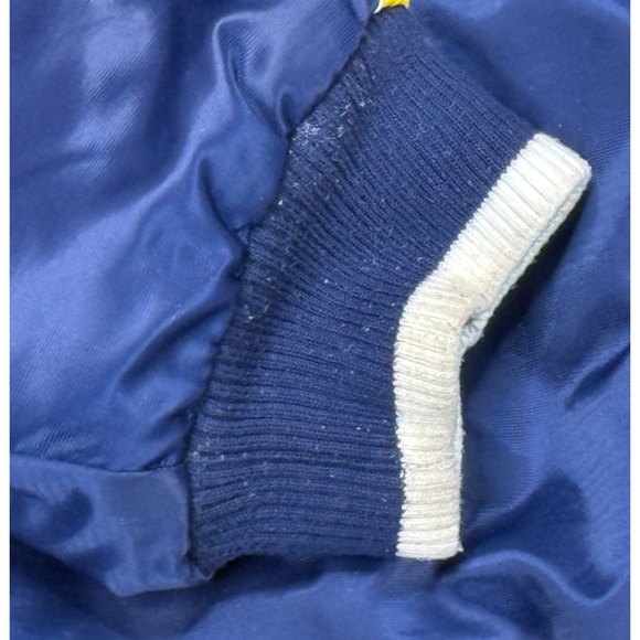 G-III by‎ Carl Banks Vtg NBA Indiana Pacers Embroidered Satin Jacket Size XXL - Picture 11 of 11